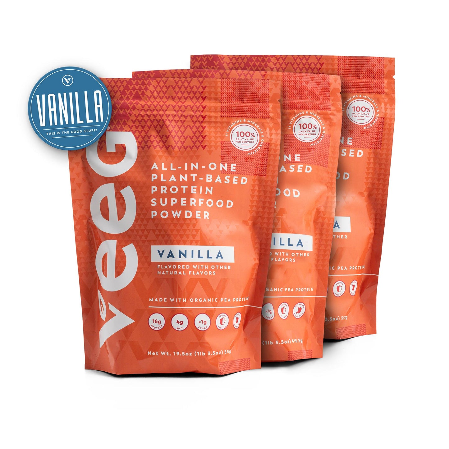 VANILLA ALL-IN-ONE SUPERFOOD POWDER 3 BAG BUNDLE
