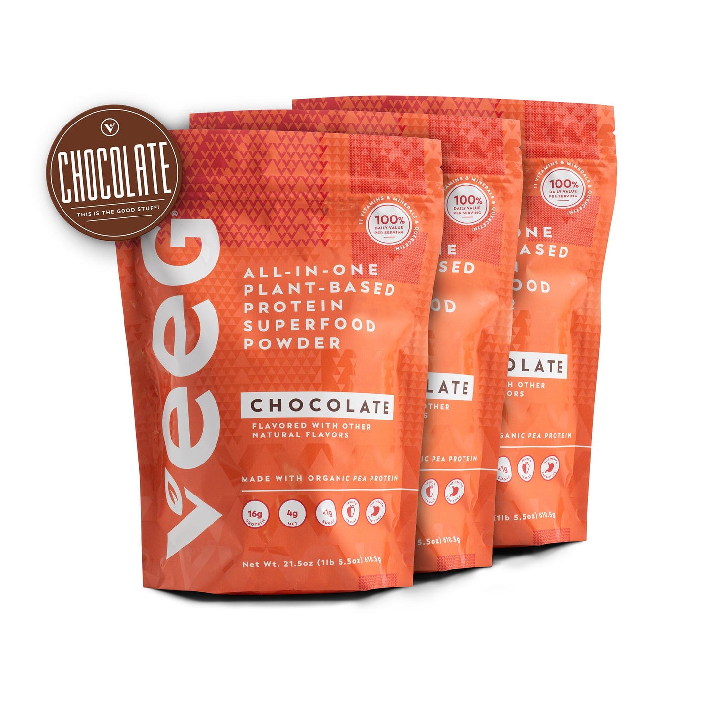 CHOCOLATE ALL-IN-ONE SUPERFOOD POWDER 3 BAG BUNDLE