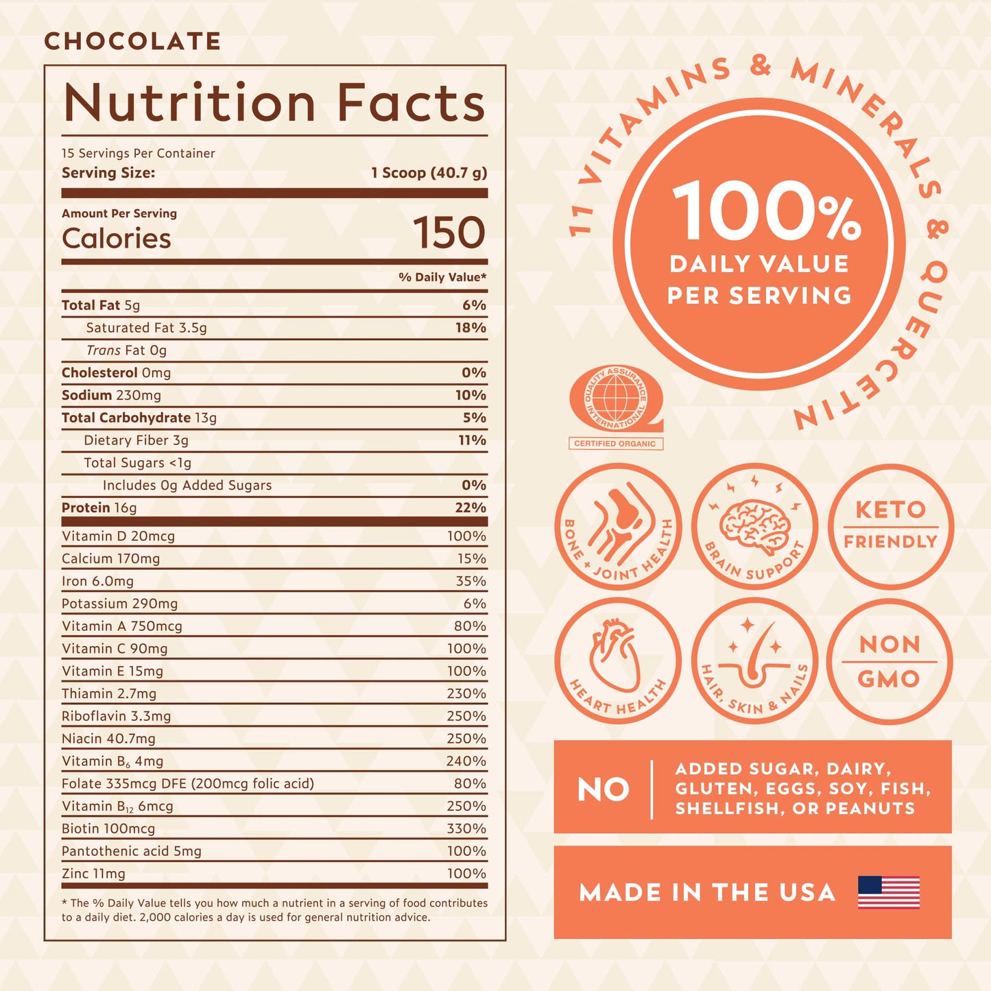 1 CHOCOLATE + 1 VANILLA ALL-IN-ONE SUPERFOOD POWDER